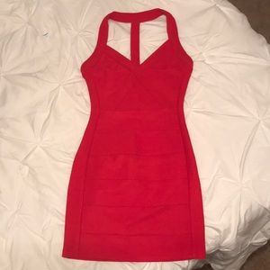 Tobi red bodycon dress